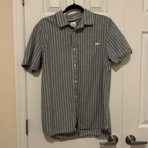 Men’s Vans Just Smile Button Down Shirt (M)
